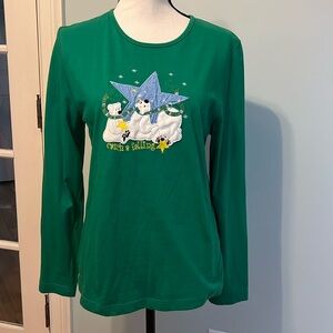 Ladies Club Holiday Blouse